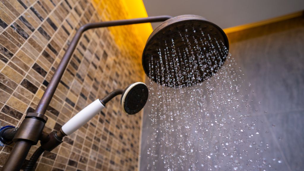 energy savings tips - shower